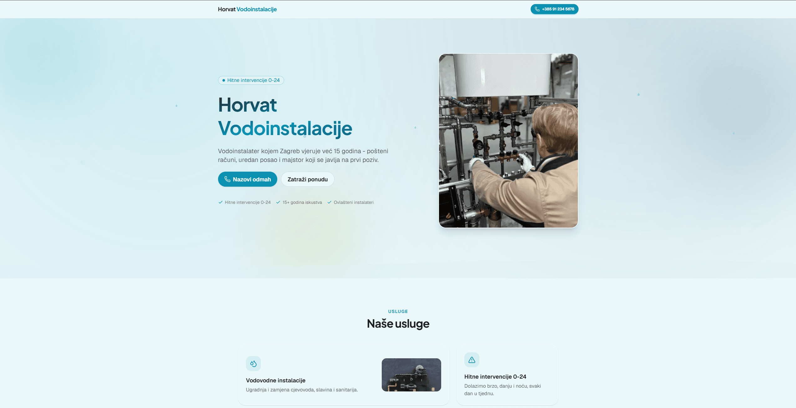 Horvat Vodoinstalacije - Zagreb