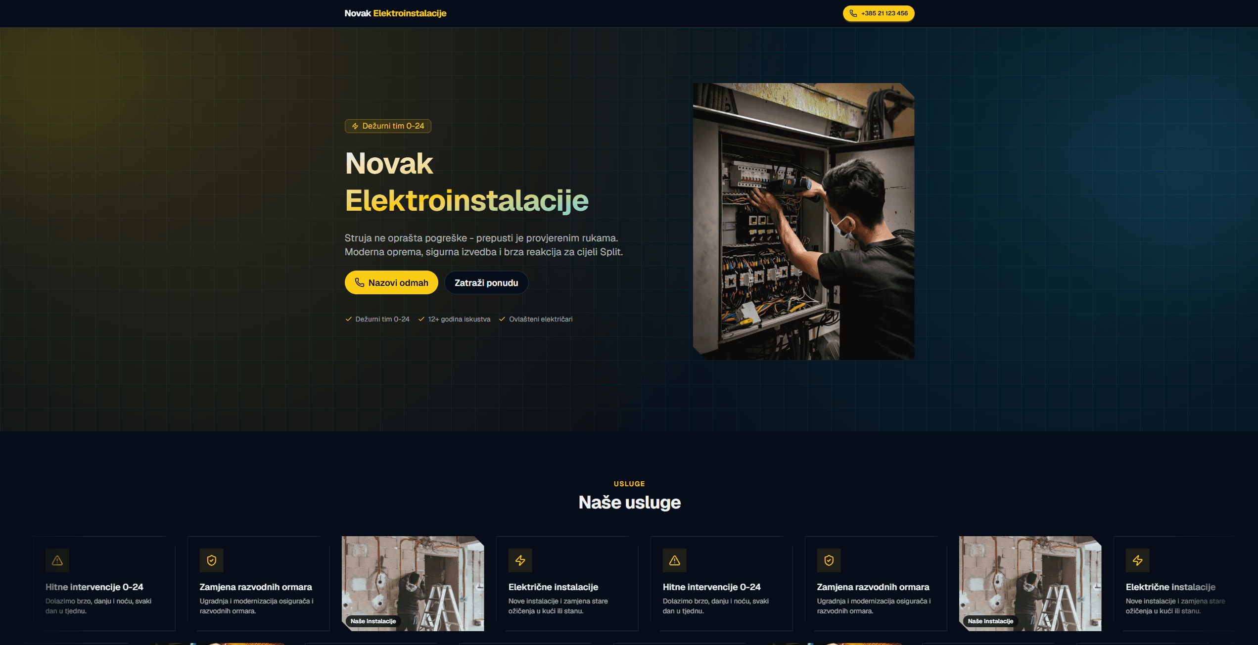 Novak Elektroinstalacije - Split